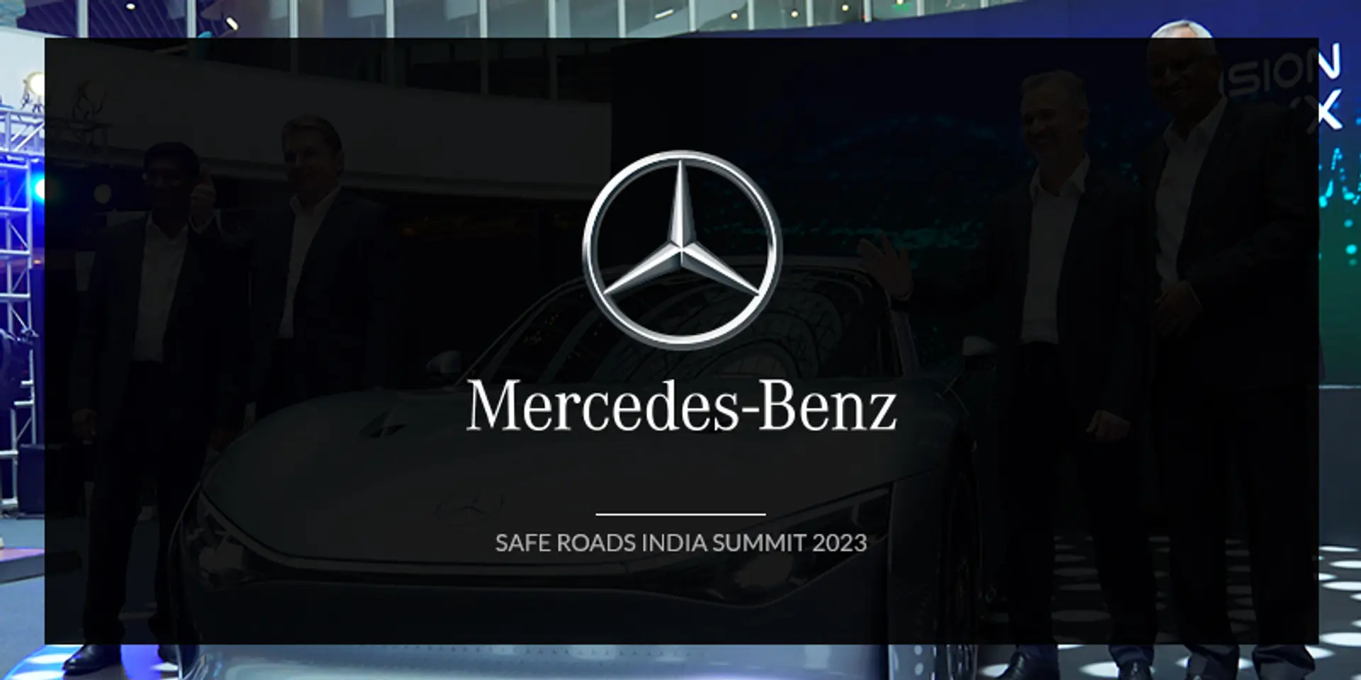 Mercedes Benz unveils Vision EQXX Concept EV at Safe Roads India Summit 2022