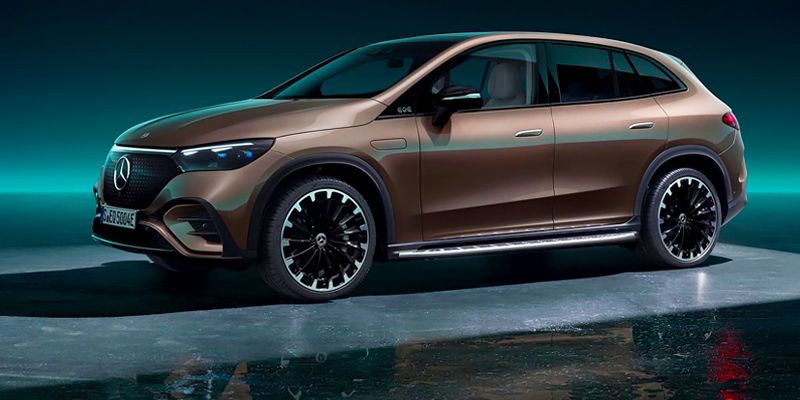 Mercedes Benz rolls out all new electric EQE SUV