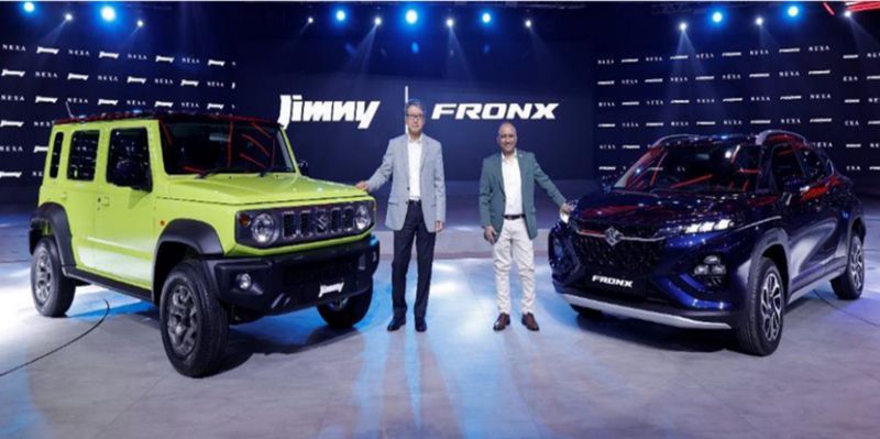 Maruti Suzuki unveils Fronx, Jimny at Auto Expo 2023