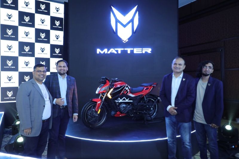 Matter unveils India's first geared electric two-wheeler
