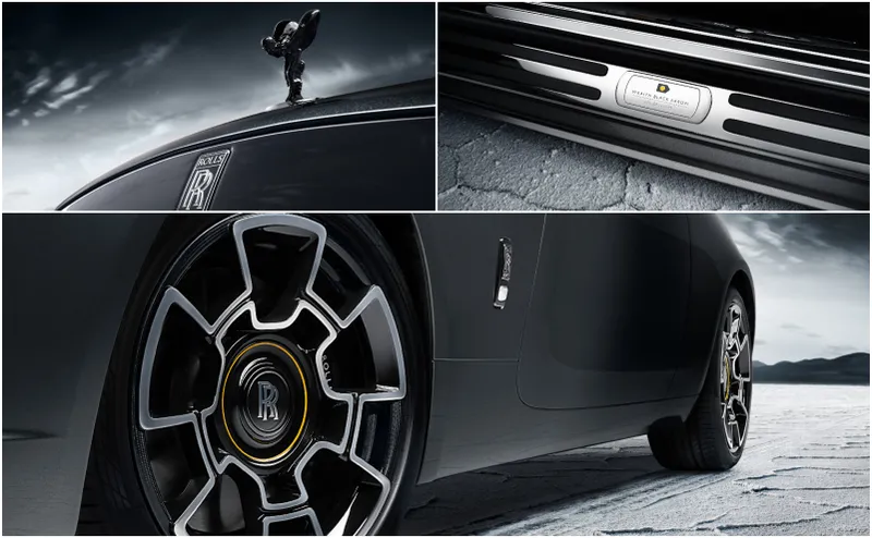 Rolls Royce Black Badge Wraith Black Arrow