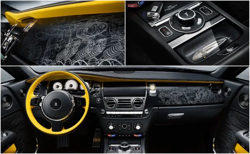 Rolls Royce Black Badge Wraith Black Arrow