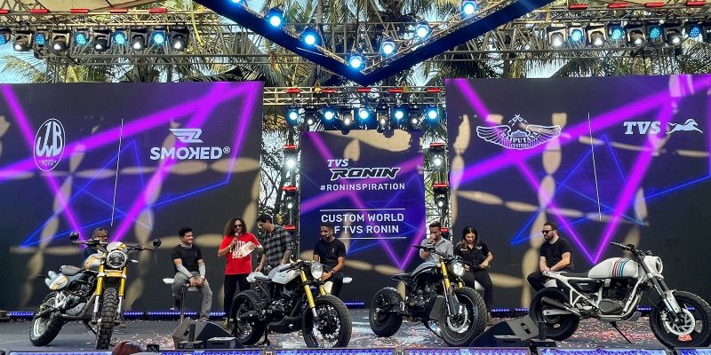 Custom bikes based on TVS Ronin unveiled at MotoSoul 2023