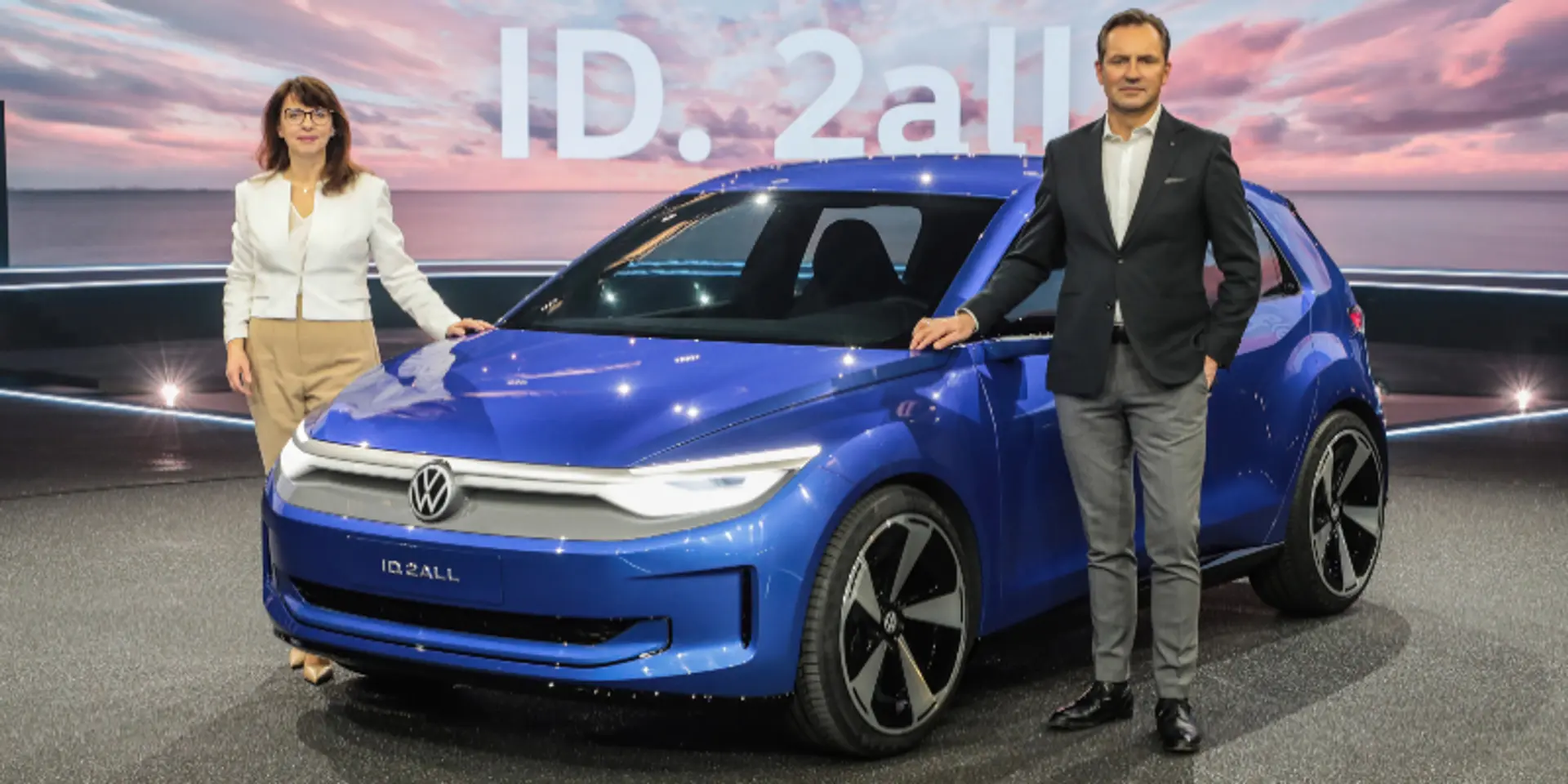 Volkswagen previews ID 2all electric hatch; global debut slated for 2025