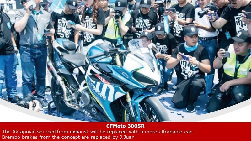 CFMoto 250SR concept to inspire CFMoto 300SR