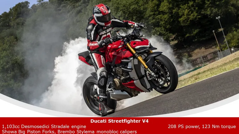 Ducati Streetfighter V4 specifications