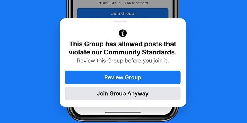 Facebook to stop recommending groups, users violating community guidelines