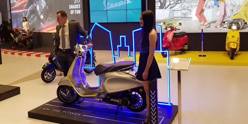 Aprilia at Auto Expo 2020