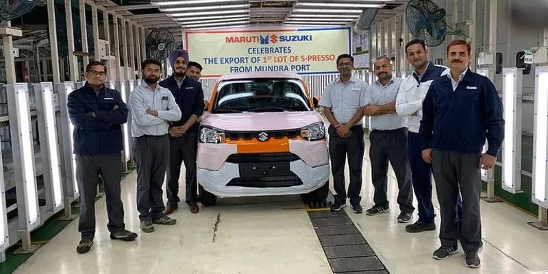 Maruti S-Presso export