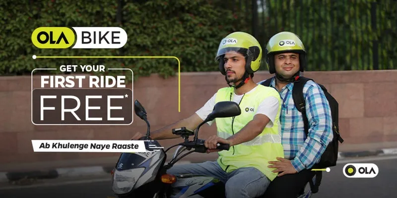 Ola Bike taxi