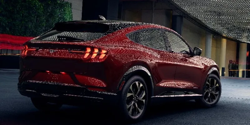 iconic ford mustang goes electric with new 2021 mach-e suv