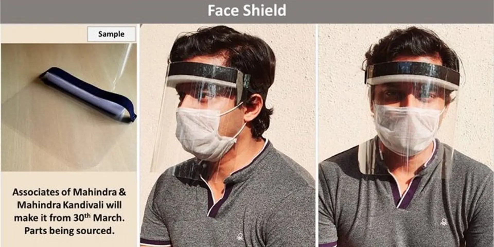 Coronavirus: Mahindra & Mahindra to manufacture face shield to combat COVID-19