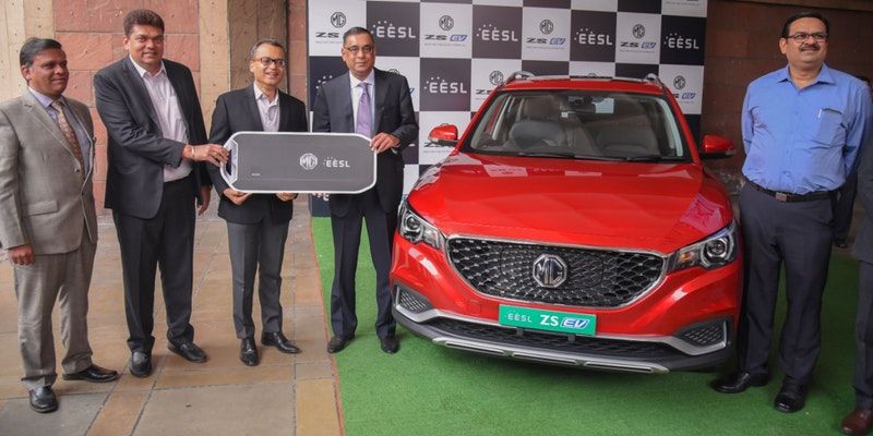 MG Motors commences deliveries of ZS EV, EESL becomes the first customer 