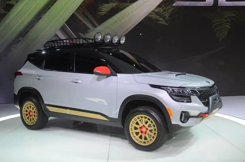 Kia Seltos X-Line Urban at 2019 Los Angeles Motor Show