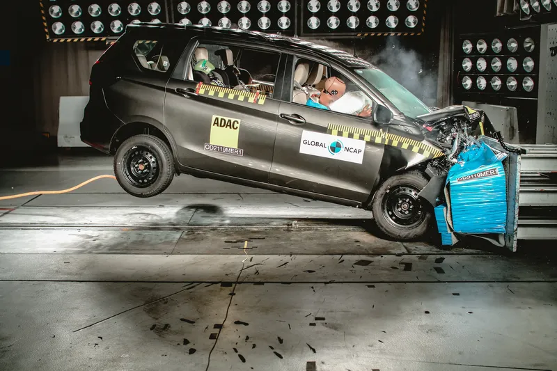 Maruti Ertiga Global NCAP crash test
