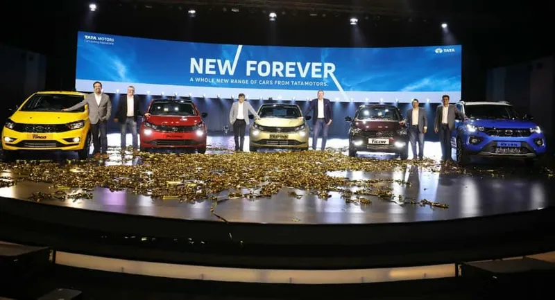 Tata passenger vehicle family