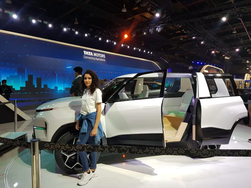 Tata Sierra EV Concept at Auto Expo 2020