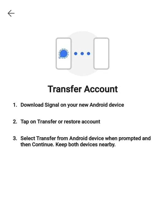 Signal wireless migration