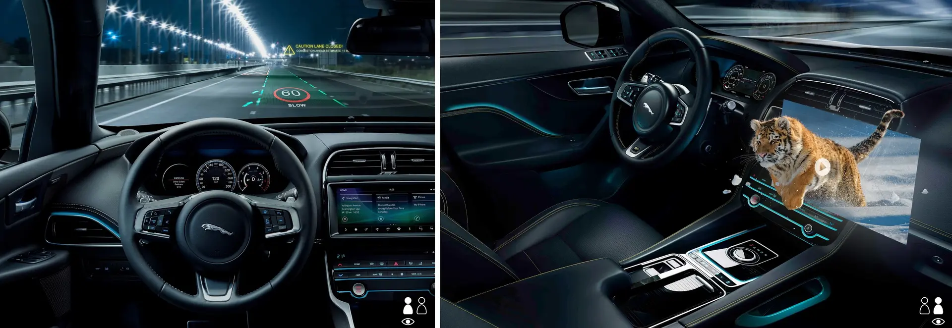 Want a 3D IN-CAR EXPERIENCE WITH HEAD-UP DISPLAY RESEARCH? JAGUAR LAND ROVER is all set to push the boundaries