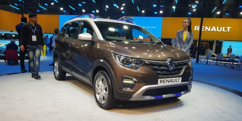 Renault unveils Triber AMT at Auto Expo 2020
