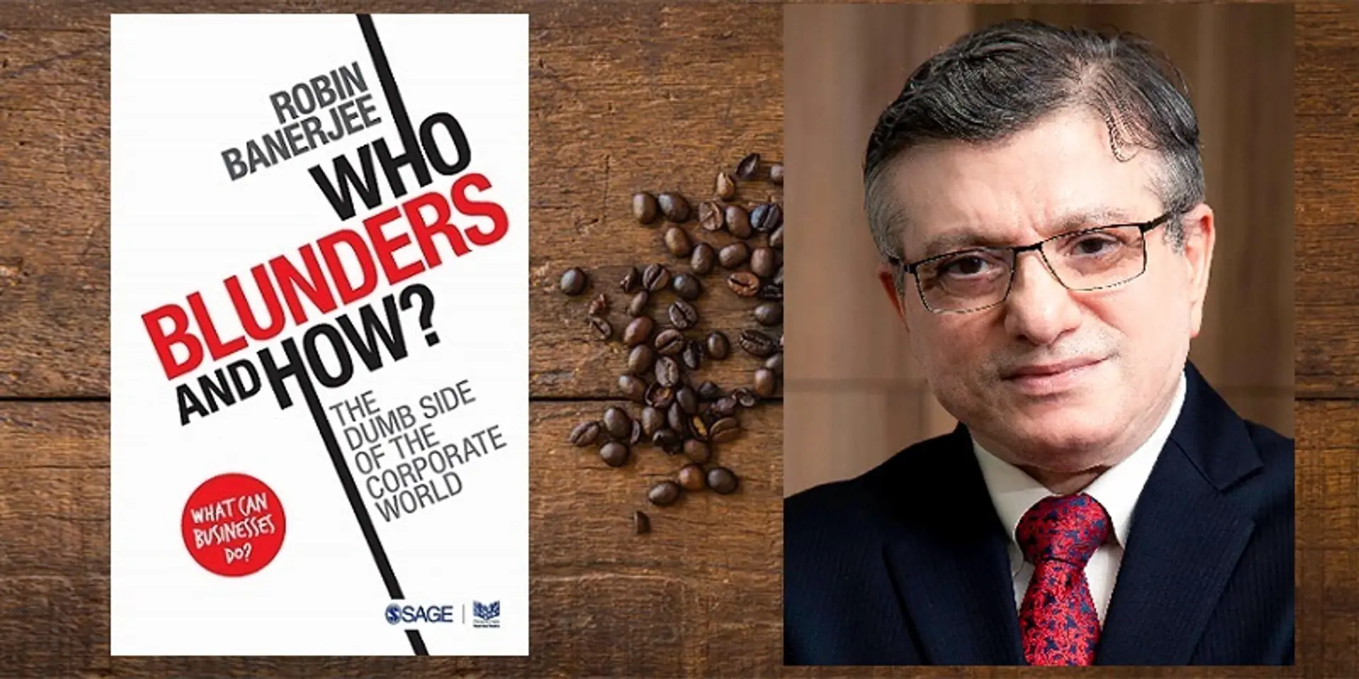 How sharing doubles joys and halves sorrows: Robin Banerjee, author, ‘Who Blunders and How’