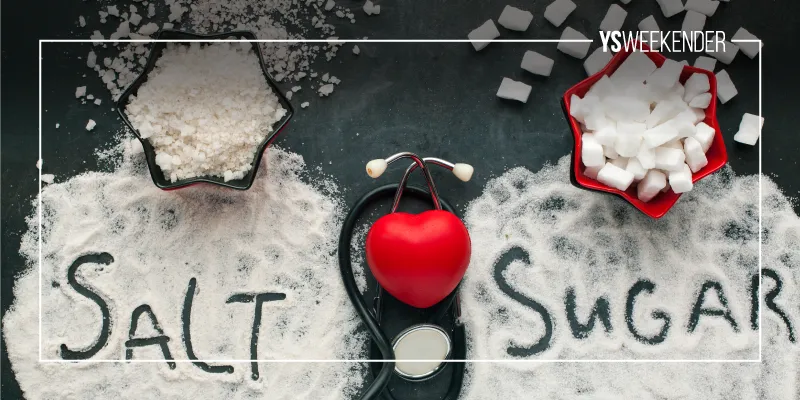 sugar and salt