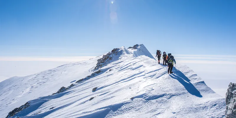 Antarctica mountaineering