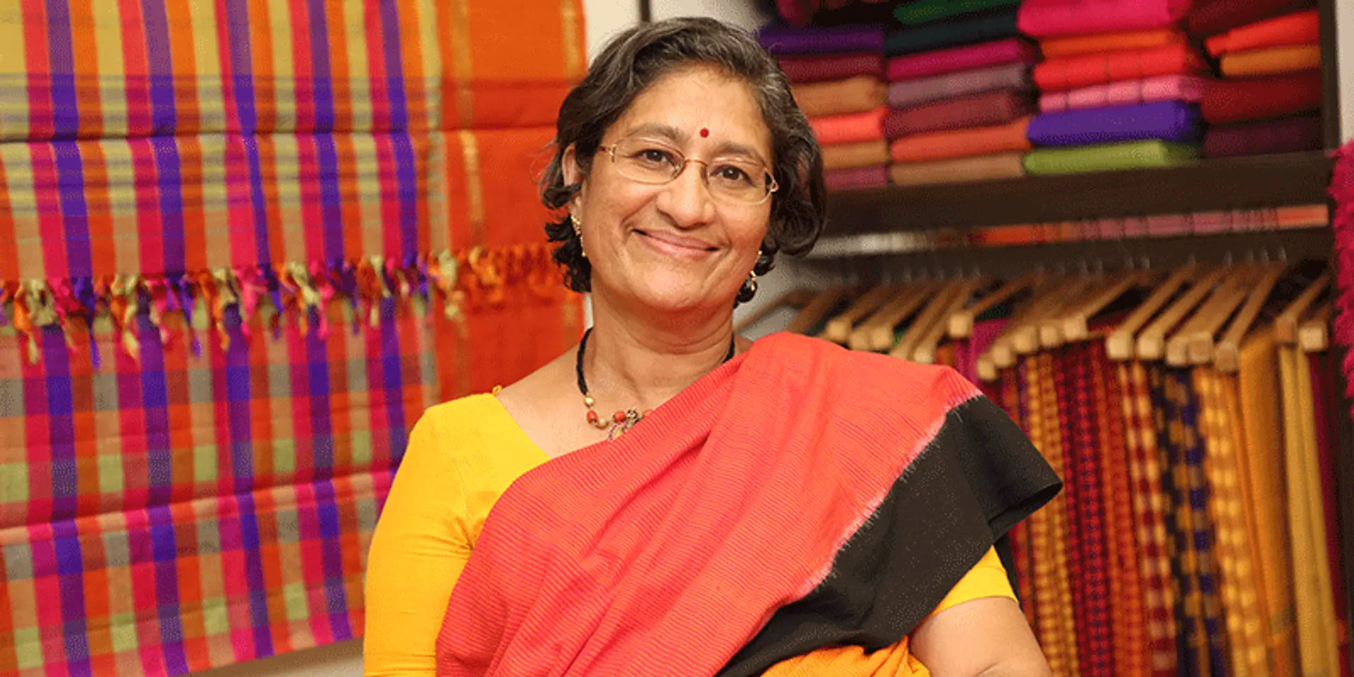 How Pavithra Muddaya finds a finely woven story in every saree