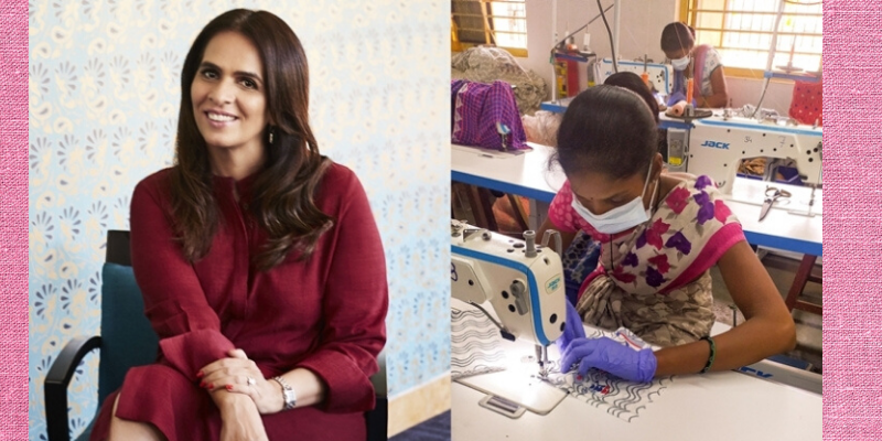 Fashion designer Anita Dongre will be producing masks to contribute in India's fight against the novel coronavirus