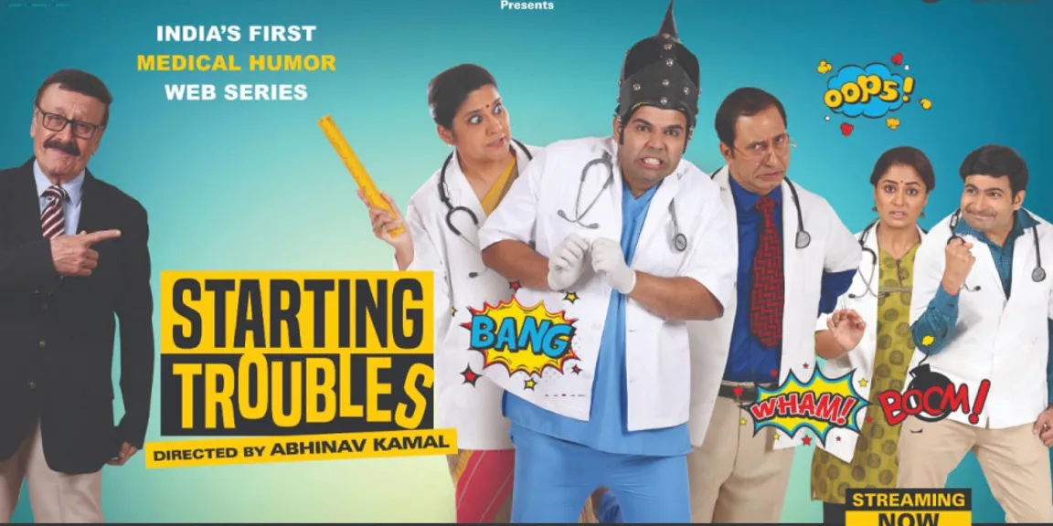 ‘Humour is our best coping mechanism’: Jagdish Chaturvedi, doctor, actor in medical web-series, Starting Troubles