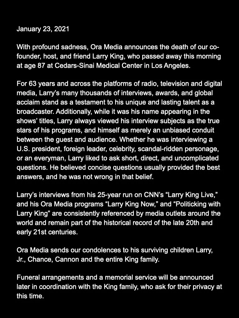 Larry King