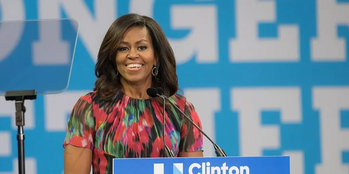 Michelle Obama is knitting and thinking about retiring from public life