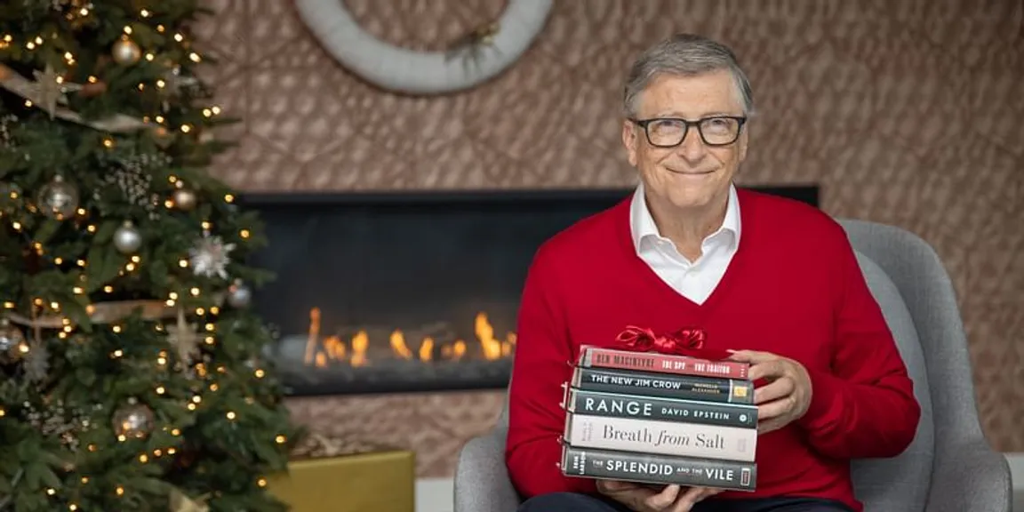 Bill Gates recommends 5 books to wrap up 2020 on a good note