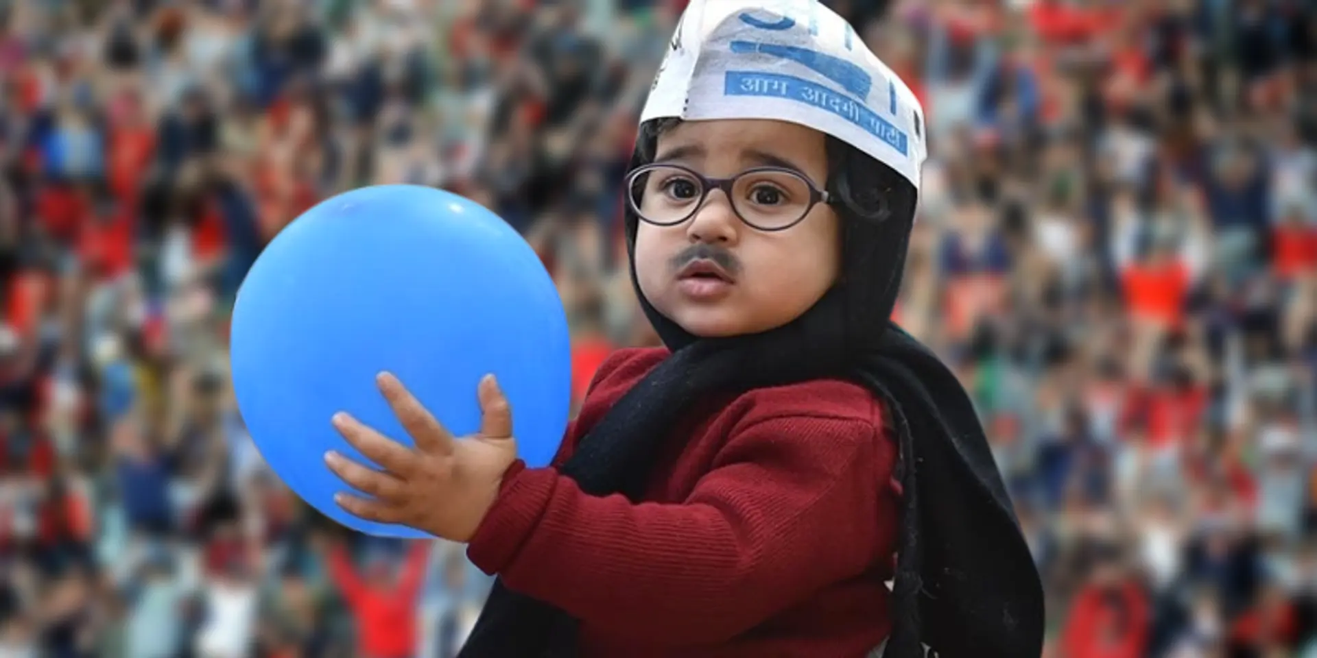 Special invitee at Arvind Kejriwal’s swearing in ceremony: Meet Baby Kejriwal who has captured the heart of the nation
