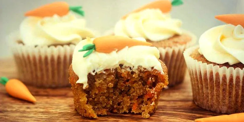 Carrot Cupcakes.
