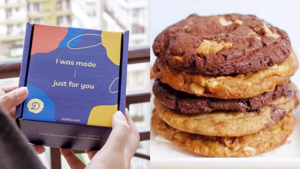 Baked with love: Dohful handcrafted cookies are being shipped all across India with an international touch