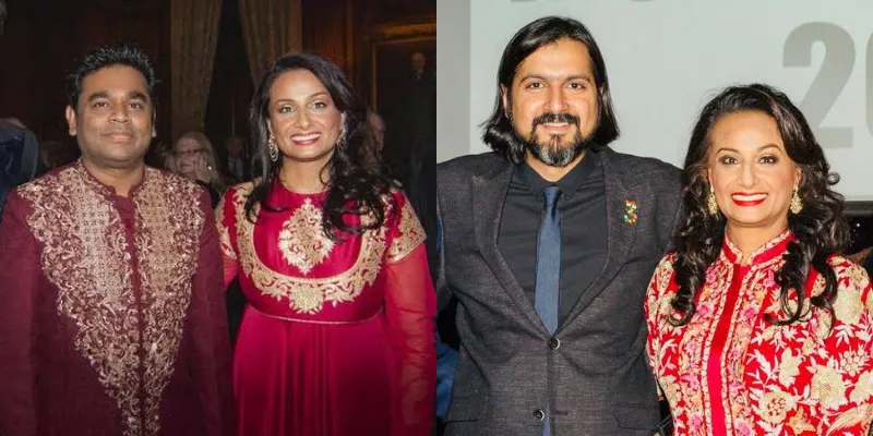 Ila Paliwal with A.R Rahaman