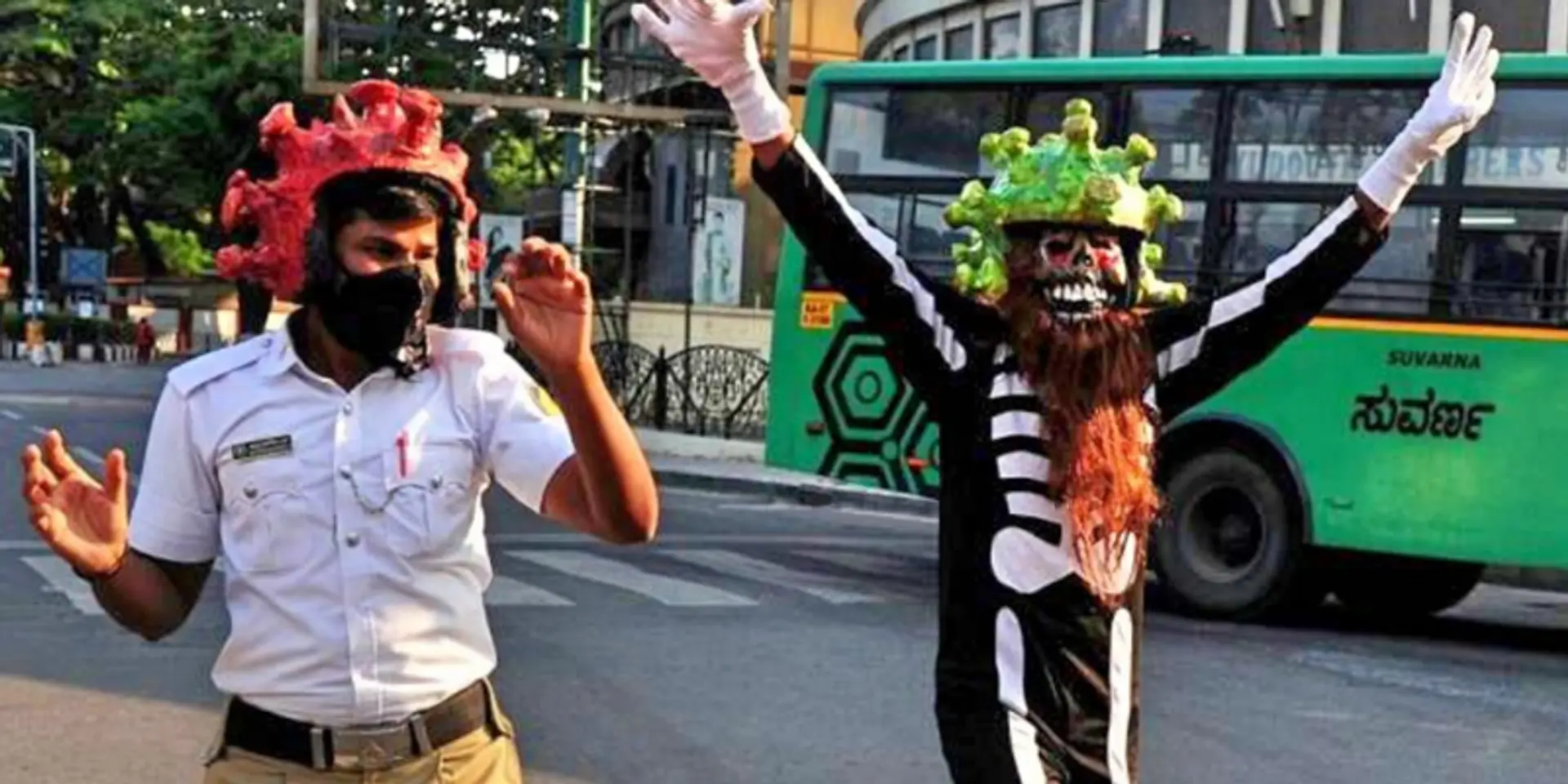 Indian Cops get creative with their COVID-19 messages