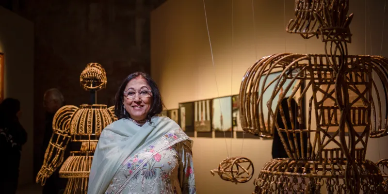 Kiran Nadar Museum of Art.