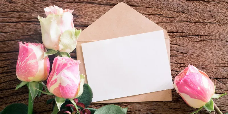 Flowers and a Note