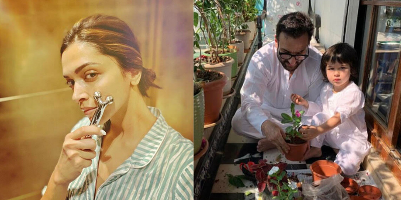 From Deepika Padukone, Taimur Ali Khan, to Janhvi Kapoor and Alia Bhatt: Here's how Bollywood stars spent their time during Janata curfew

