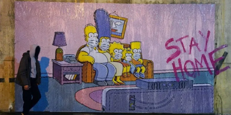 Coronavirus Mural
