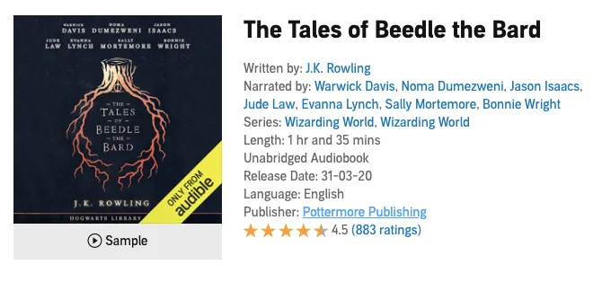 The Tales of Beedle the Bard