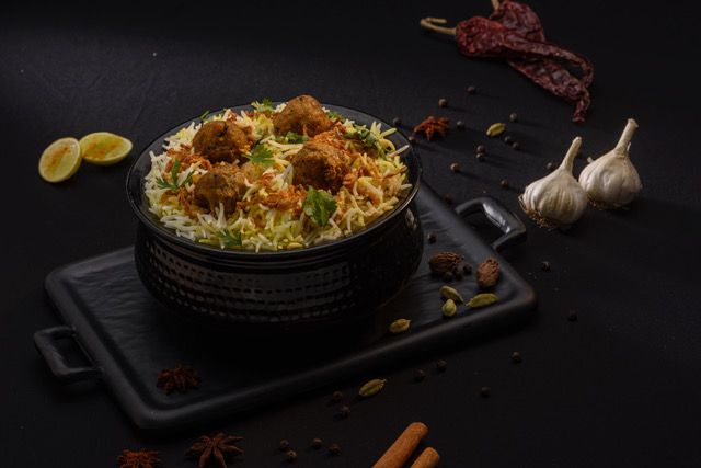 From Truffle to Afghani, this brand serves unique flavours of Biryani, including one that is vegan