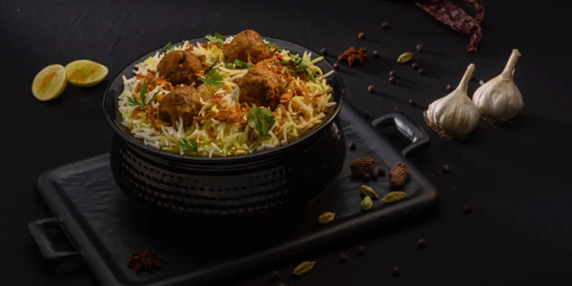 From Truffle to Afghani, this brand serves unique flavours of Biryani, including one that is vegan