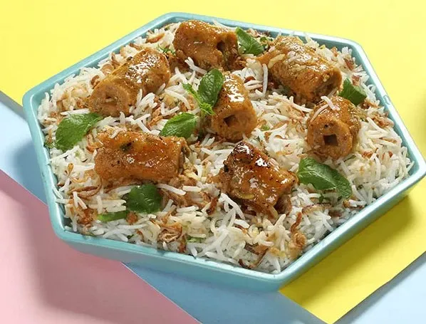 charcoal eats biriyani