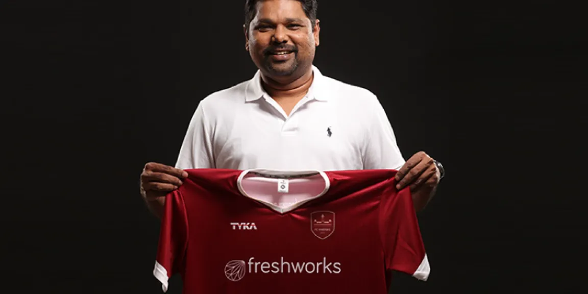 Freshworks’ Girish Mathrubootham kicks off football fever in Chennai, as FC Madras comes alive
