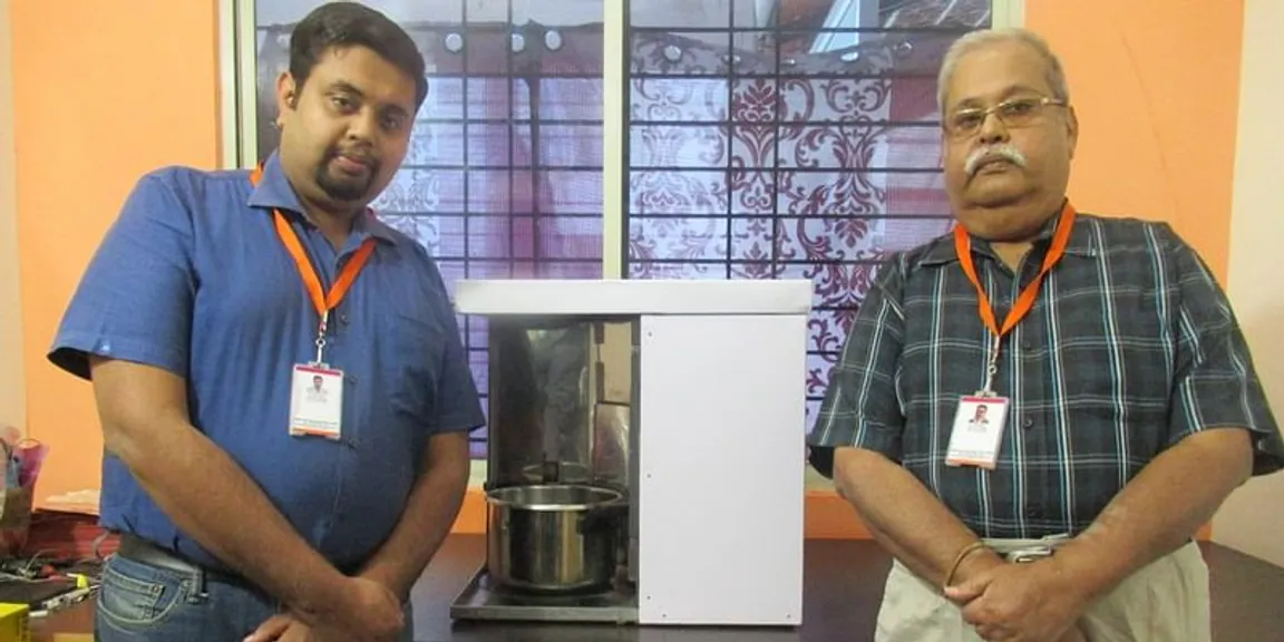 Fill it, shut it, let it cook – this father-son duo’s patented device lets you cook fresh food easily 

