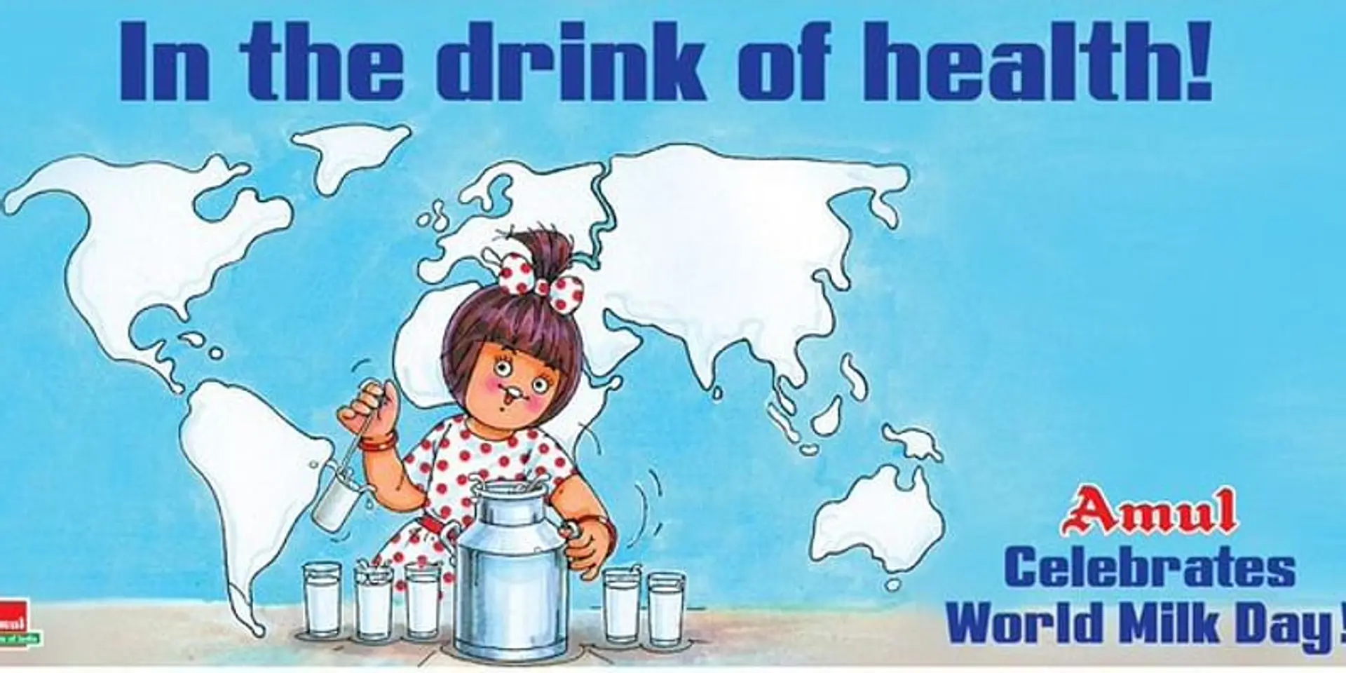 World Milk Day: These witty ads of the Amul Butter Girl have won our hearts