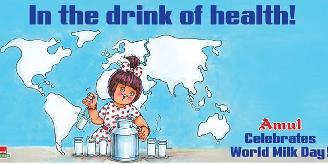 World Milk Day: These witty ads of the Amul Butter Girl have won our hearts